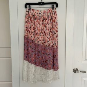 Anthropologie Midi Skirt